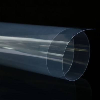 Rigid 0.3MM Double Sided Fogproof Clear PET Film For Face Shield
